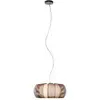 Lampe suspension - BRILLIANT - 61190-53 - 40 cm - Marron - Industriel - Loft