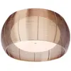 Plafonnier Relax - BRILLIANT - 61180-53 - Marron - E27 - Salon - Métal - Industriel - Loft