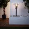 Brilliant Luminaire pour socle Terrence, acier inoxydable, hauteur 50 cm
