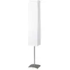 NERVA-Lampadaire Papier Plissé H146cm Blanc Brilliant