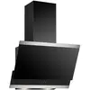 Hotte inclinée à LED Noir Bomann DU7610-G-Noir