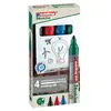 Pochette 4 Marqueurs Edding 28 Couleurs Assorties