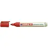 Creativ company Marqueurs permanents rechargeables Ecoline Edding E21 - Rouge