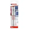 Set de Stylos Roller Gel Edding 2185 - 0,7 mm - Blanc - 2 pcs
