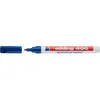 edding - marqueur permanent 400, pointe ogive, bleu