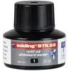 edding - recharge d'encre BTK25, noir, contenu: 25 ml