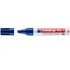 edding - marqueur permanent No.1, pointe biseautée, bleu