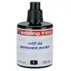 EDDING - Encre de chine de recharge T100, vert, 100 ml pour la recharge des marqueurs permanents edding No. 1, 400,404, 500, 550, 800, 850, 3000,