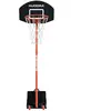 Hudora Panier de basket-ball sur pied 205 avec ballon et pompe
