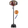 HUDORA Panier De Basket Avec Socle À Lester + Ballon Et Pompe