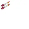 Herweck Helos - Cordon de raccordement - LC multi-mode (M) pour LC multi-mode (M) - 3 m - fibre optique - duplex - 50 / 125 microns - OM4 - violet