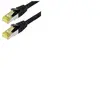 Helos 118125 câble patch helos S/FTP Cat 6a noir 10m