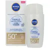 Nivea Sun Triple Protection Fluide Visage Ultraléger Spf50 40ml