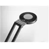 Durable Lampe de Bureau - Luctra - Radial Table aille unique Noir