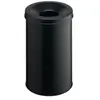 durable durable poubelle safe, rond, 30 litres, noir noir