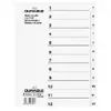 Intercalaire en plastique, numérique, a4, 12 touches durable 6112-02
