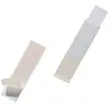 Durable 807219 sachet de 10 porte-étiquettes adhésifs 18 x 75 mm