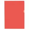 DURABLE Pochettes-coins, A4, en PP, 0,12 mm, rouge