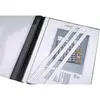 DURABLE Baguettes de couverture, pour format A4, blanc