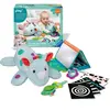 Ravensburger play+, Coussin d'activités - Rhinocéros , 0-12 mois, Premier âge, bébé
