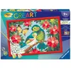 Creart Kids peinture au numéros : Oiseaux colorés Ravensburger-1202323...