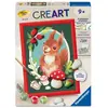 CreArt Peinture au numero Ecureuil et champignons