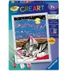 Creart Kids peinture au numéros : Chat rêve Ravensburger-12023227