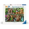 Des Chats sur l'Etagère 500 Pièces  Ravensburger