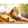 Ravensburger Puzzle 1500 pièces : Le roi de la savane