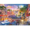 Puzzle 1000 pièces - Coucher de soleil sur Amsterdam - Ravensburger
