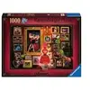 Ravensburger Puzzle 1000 pièces : La Reine de coeur (Collection Disney Villainous)