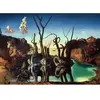 Ravensburger Verlag GmbH Puzzle 1000 pièces : Art collection : Cygnes se reflétant en éléphants, Salvador Dali