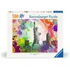 Puzzle 500 pièces Ravensburger Carte postale de New York TU