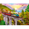 Voyage en Train en Automne 1500 Pièces  Ravensburger