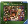 Puzzle 1500 pièces : Le réveillon de Noël