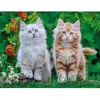 Puzzle 2000 pièces : Chatons Sibériens