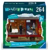 Puzzle 264 pièces Ravensburger Mystery Puzzle Le Feu perdu