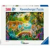 Ravensburger Puzzle 500 pièces : Tigres dans l'oasis