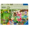 Ravensburger Puzzle 100 pièces : Jardinage