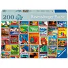 Ravensburger Puzzle 200 pièces : Timbres du monde entier
