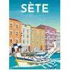 Puzzle 500 pièces : Affiche de Sète - Collection Régions de France