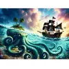 Puzzle 100 pièces XXL : Le trésor du kraken