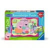 Puzzle 2 x 24 pièces : Peppa Pig - Nouvelles aventures !