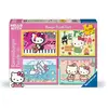 Casse-tête 2D pour enfants : Hello Kitty set 4x100el