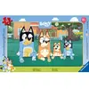 Ravensburger Puzzle Cadre 15 pièces : Bluey et sa famille