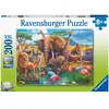 Ravensburger - Puzzle Enfant - Puzzle 200 p XXL - en Plein Safari - Dès 8 Ans - 13292