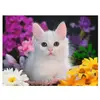 Ravensburger Puzzle 100 pièces XXL :  Chat à paillettes (Collection Paillettes)