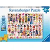 Puzzle XXL 200 pièces  - Amitié florale - Ravensburger