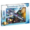 Ravensburger Puzzle XXL 100 pièces - Aventure spatiale captivante pour enfants - Neuf