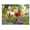 Puzzle Ravensburger - Chevaux près de The Stream, 300 pièces XXL